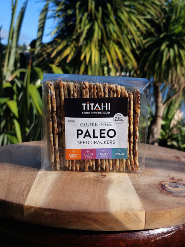 Paleo Seed Crackers